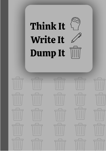 Cover of a brain dump notebook