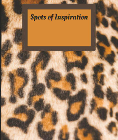 leopard print cover of composition book